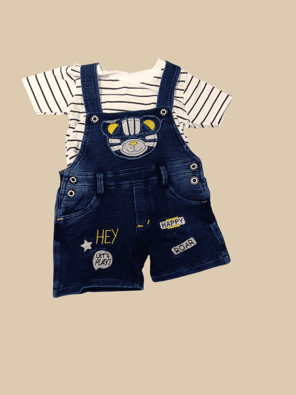 Baby/Toddler Boys' Denim Overall Set