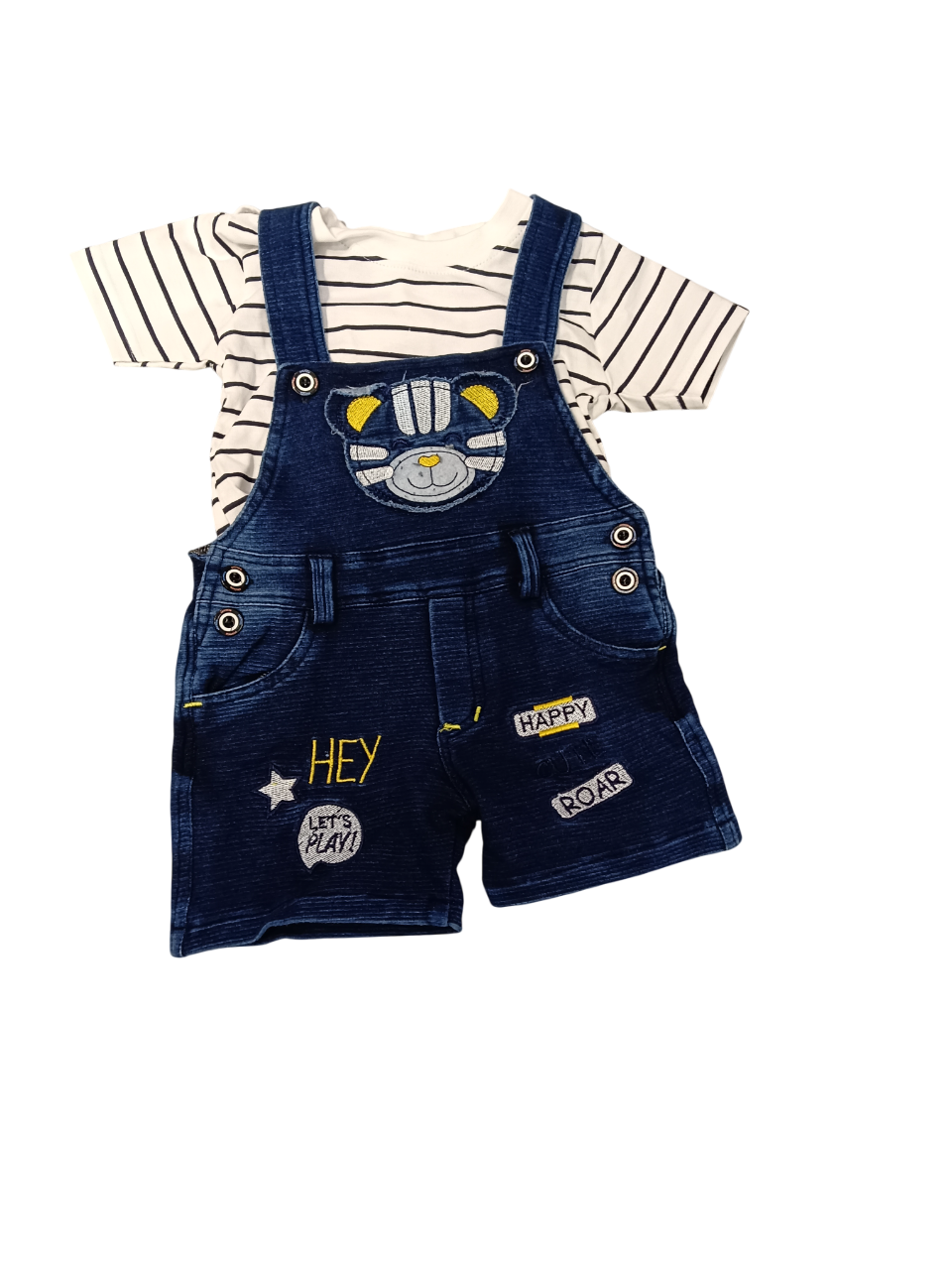 Baby/Toddler Boys' Denim Overall Set Baby/Toddler Boys' Denim Overall Set