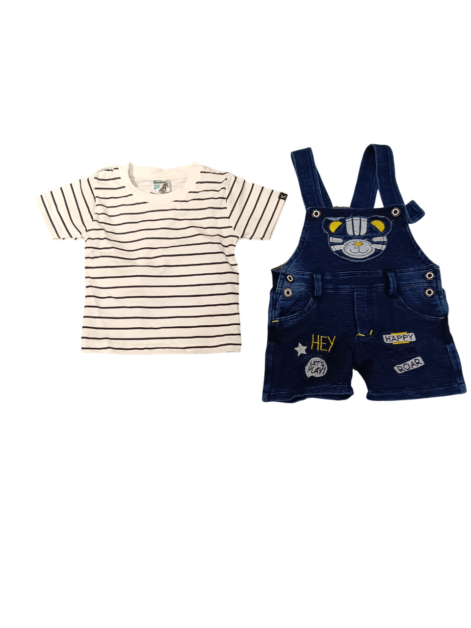 Baby/Toddler Boys' Denim Overall Set Baby/Toddler Boys' Denim Overall Set