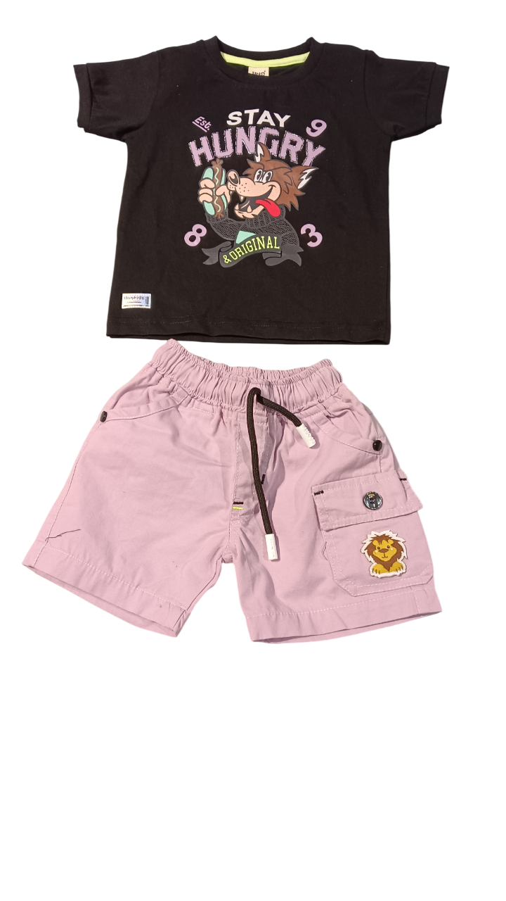 Kids T-Shirt & Shorts Set D.9.TM130 B.2897 Kids T-Shirt & Shorts Set D.9.TM130 B.2897