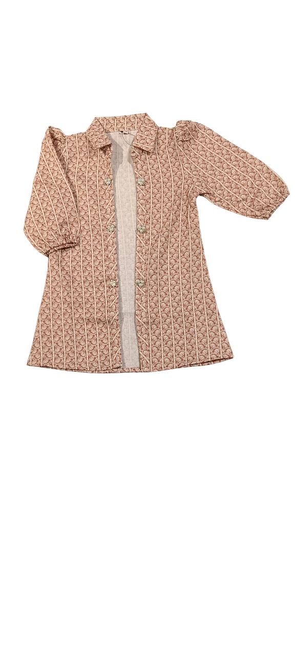 Elegant 3-Piece Floral Co-Ord Set for Girls D.27.PL2417C B.8939 Elegant 3-Piece Floral Co-Ord Set for Girls D.27.PL2417C B.8939