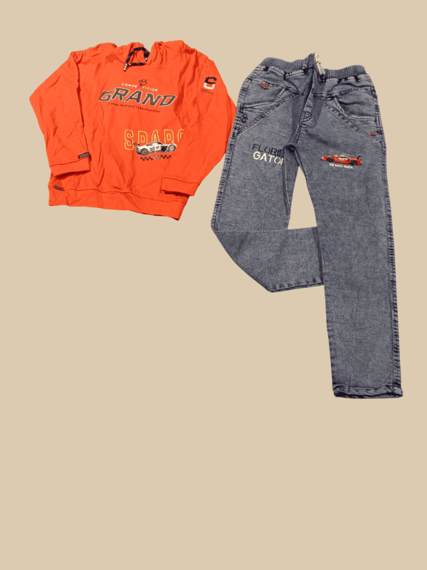 Kids Racing Theme Clothing Set D.1/6 B.3787