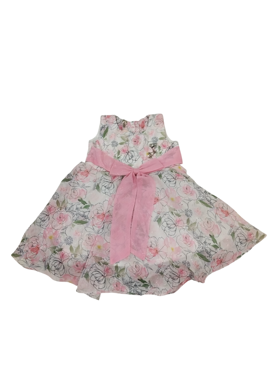 Sleeveless dress with a wide flare D.30.1378 B.1644 Sleeveless dress with a wide flare D.30.1378 B.1644
