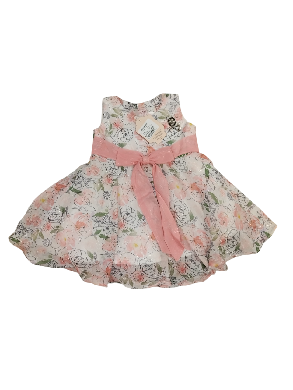 Sleeveless dress with a wide flare D.30.1378 B.1644 Sleeveless dress with a wide flare D.30.1378 B.1644