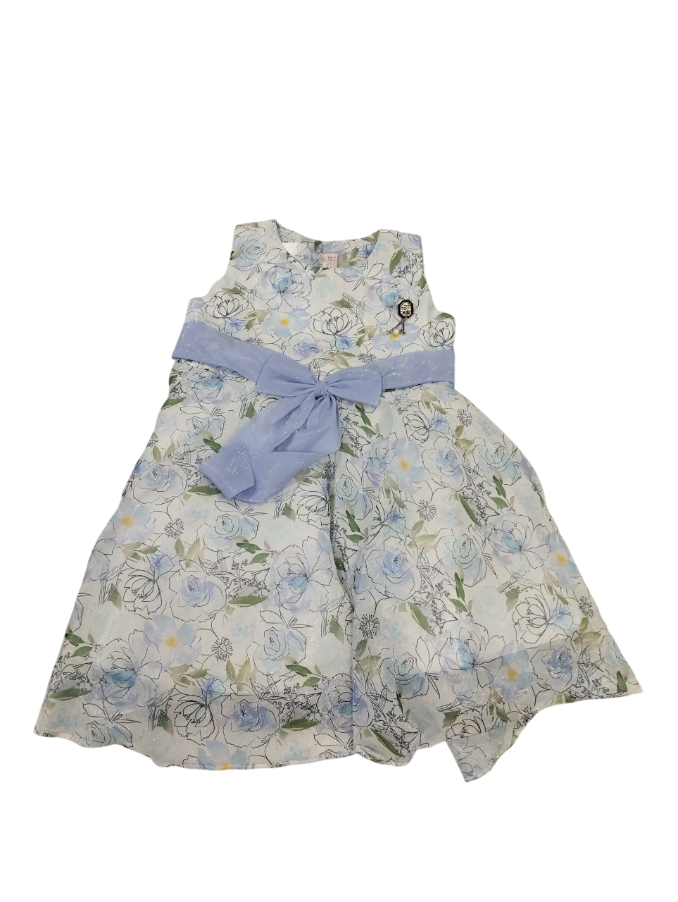 Sleeveless dress with a wide flare D.30.1378 B.1644 Sleeveless dress with a wide flare D.30.1378 B.1644
