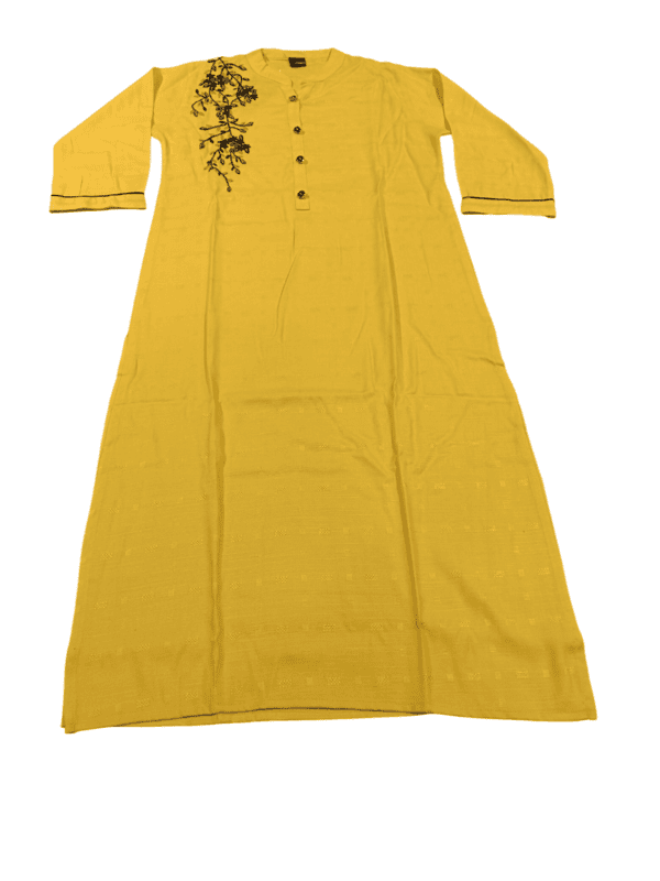 Elegant Floral Embroidered Kurti Set D.2.3753 Elegant Floral Embroidered Kurti Set D.2.3753