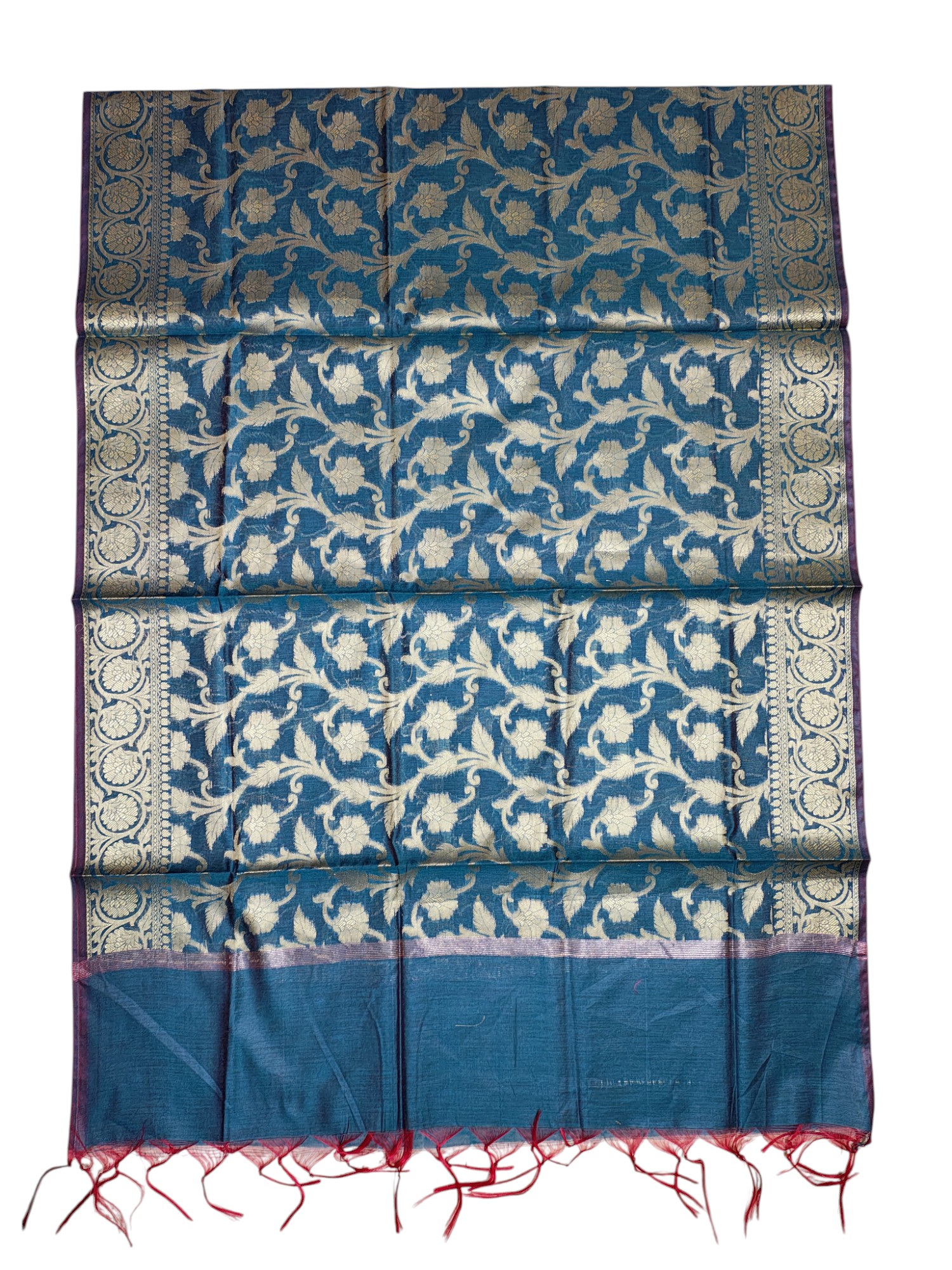 Indigo Banarasi Dress Material for Women