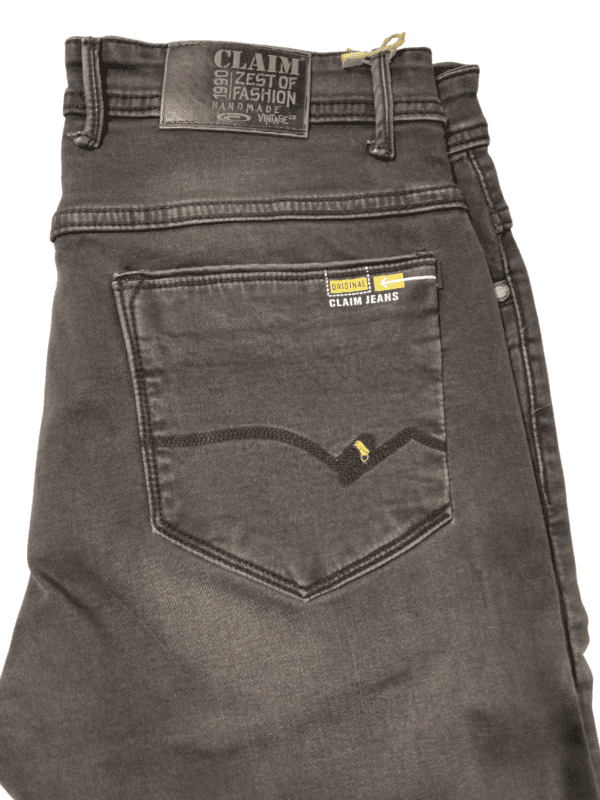 Clain Black Fade Slim Stretch Jeans D.3665