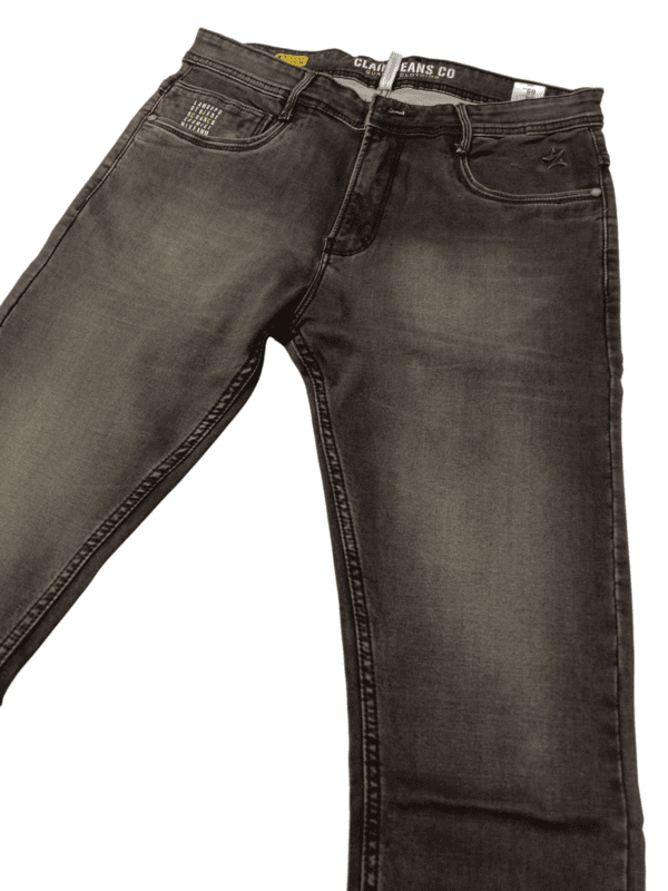 Clain Black Fade Slim Stretch Jeans D.3665