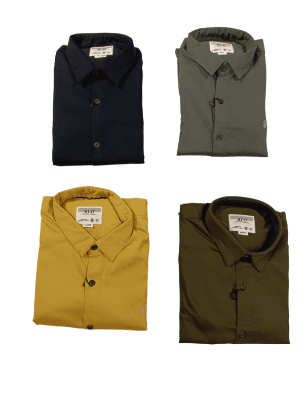 BLD Solid  Premium Cotton Shirt D.6007