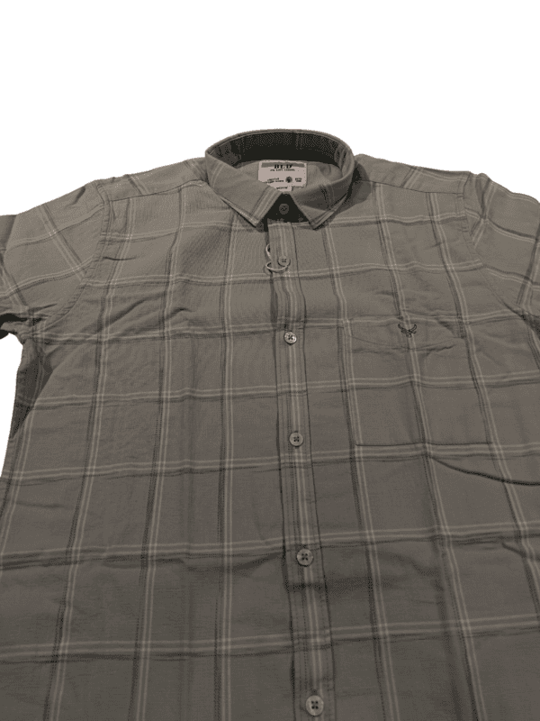 Ruffty Menβs Checked Cotton Shirt D.5083 Ruffty Menβs Checked Cotton Shirt D.5083
