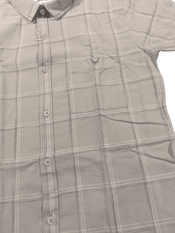 Ruffty Menβs Checked Cotton Shirt D.5083 Ruffty Menβs Checked Cotton Shirt D.5083
