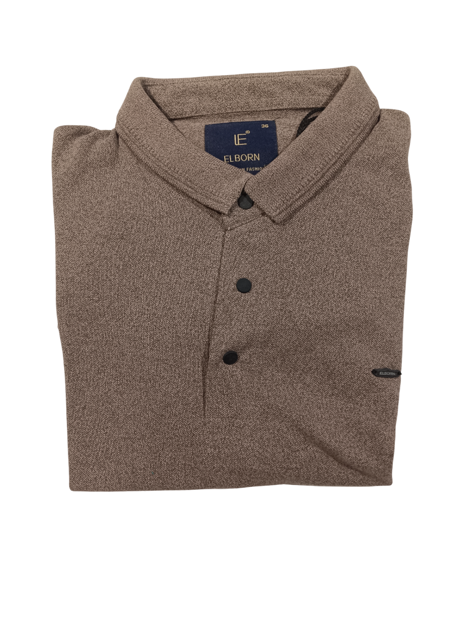 Elborn Premium Textured Polo T-Shirt D.2/10 Elborn Premium Textured Polo T-Shirt D.2/10