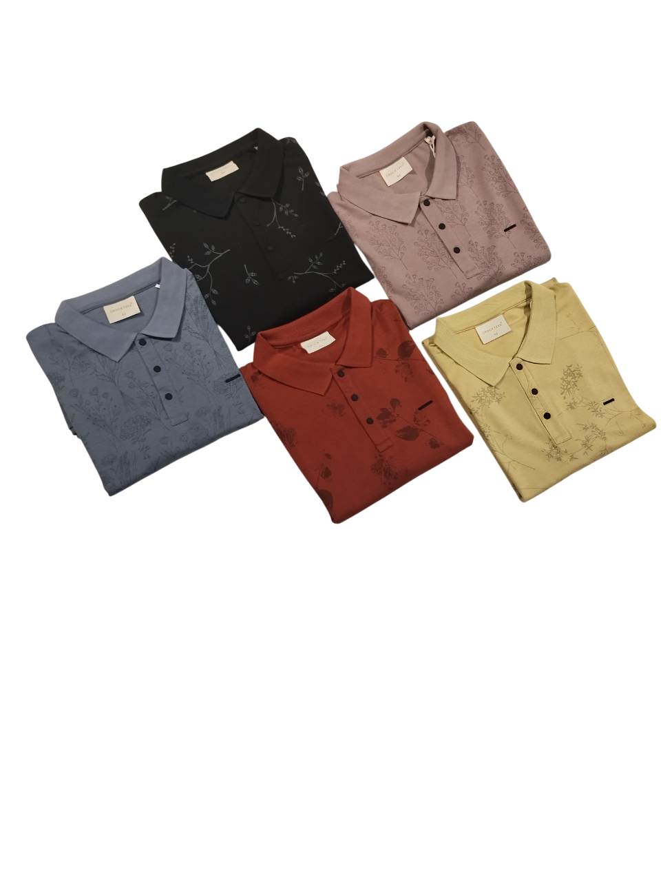Floral Designer Polo T-Shirts D.7/32 Floral Designer Polo T-Shirts D.7/32
