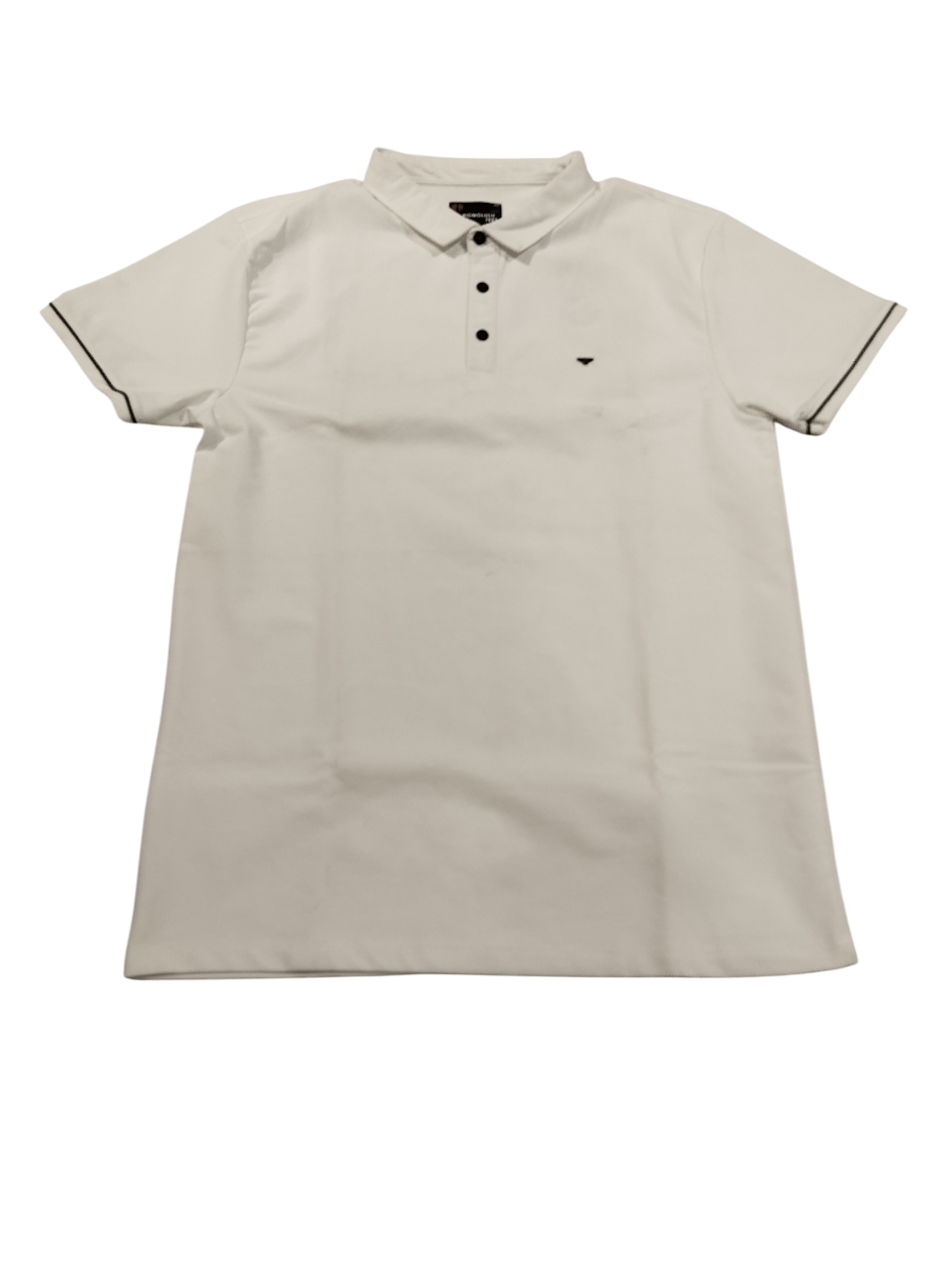 Men's Classic White Polo T-Shirt Men's Classic White Polo T-Shirt