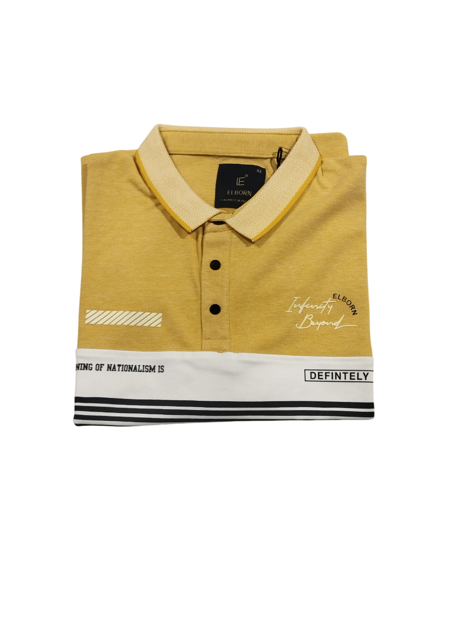 Men's Stylish Polo T-Shirts with Contrast Collar D.Elborn Men's Stylish Polo T-Shirts with Contrast Collar D.Elborn