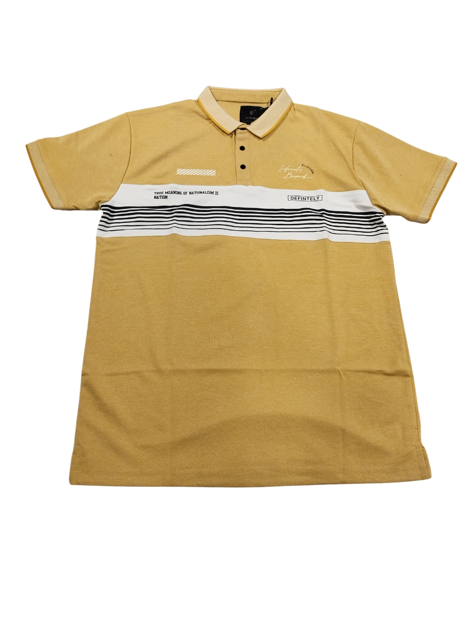 Men's Stylish Polo T-Shirts with Contrast Collar D.Elborn Men's Stylish Polo T-Shirts with Contrast Collar D.Elborn