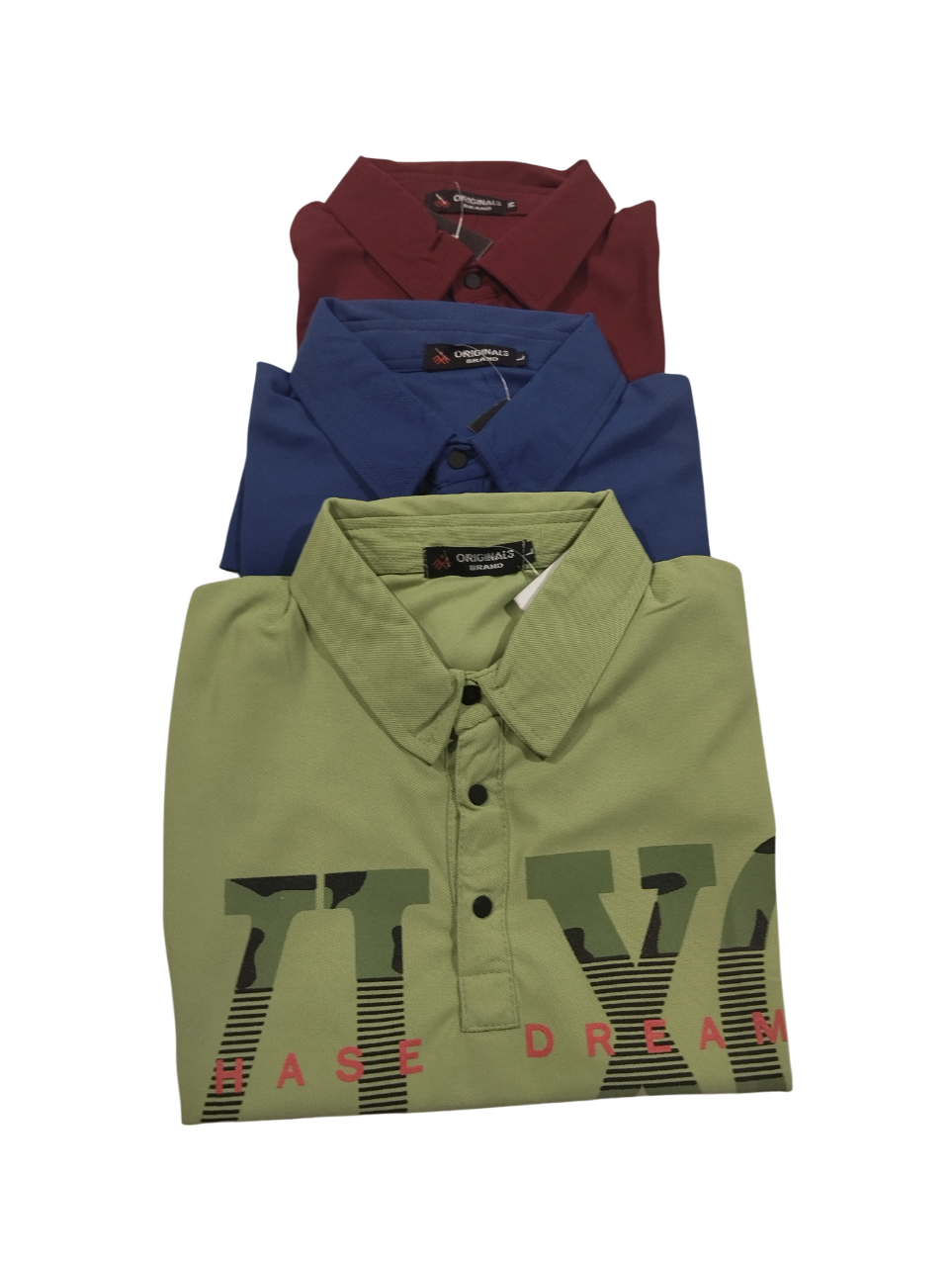 Men's Printed Polo Neck T-Shirts D.2/18
