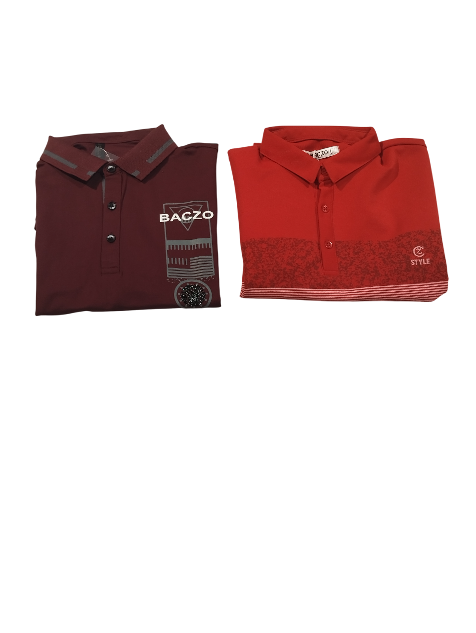BACZO Men's Polo T-Shirts D.2/9 BACZO Men's Polo T-Shirts D.2/9