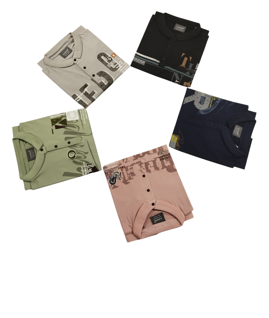LEONIX Men's Stylish Polo Neck T-Shirts D.4/18 LEONIX Men's Stylish Polo Neck T-Shirts D.4/18