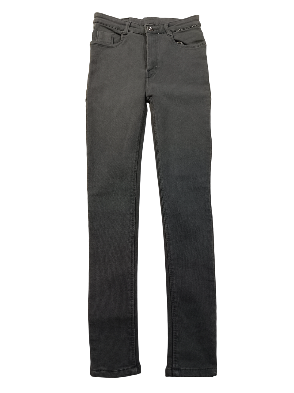 Women’s High-Waist Skinny Fit Jeans – Charcoal Black D.5/4 Women’s High-Waist Skinny Fit Jeans – Charcoal Black D.5/4