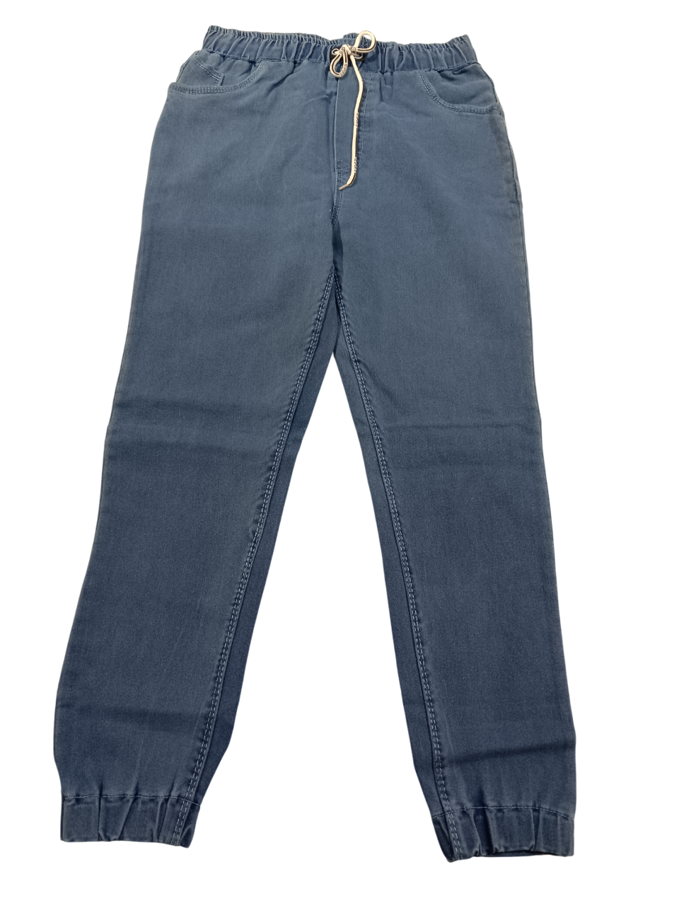 Girls Denim Jogger Pants D.306 Girls Denim Jogger Pants D.306