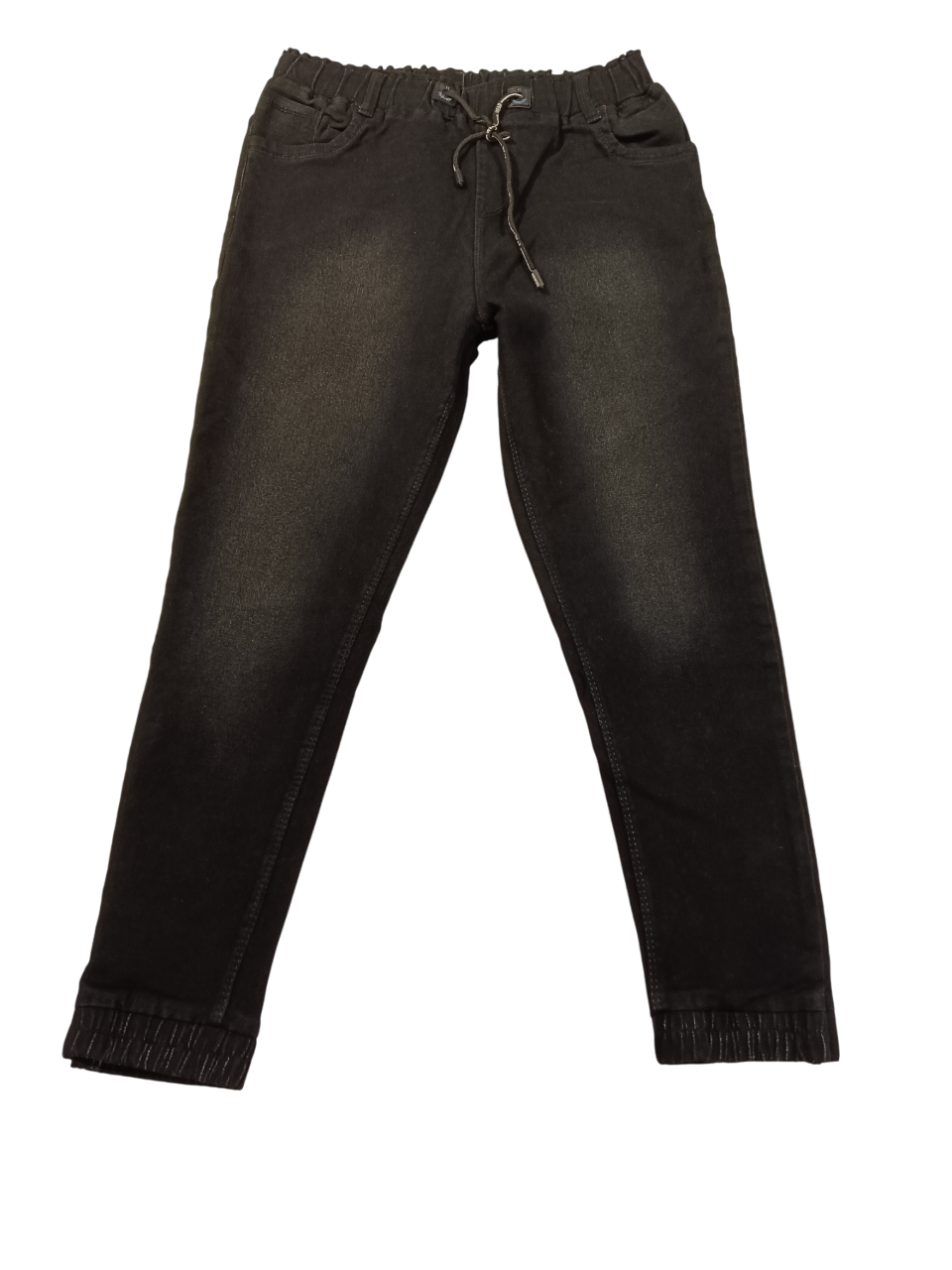 Kidsโ Black Denim Jogger Pants D.312/683,306 Kidsโ Black Denim Jogger Pants D.312/683,306