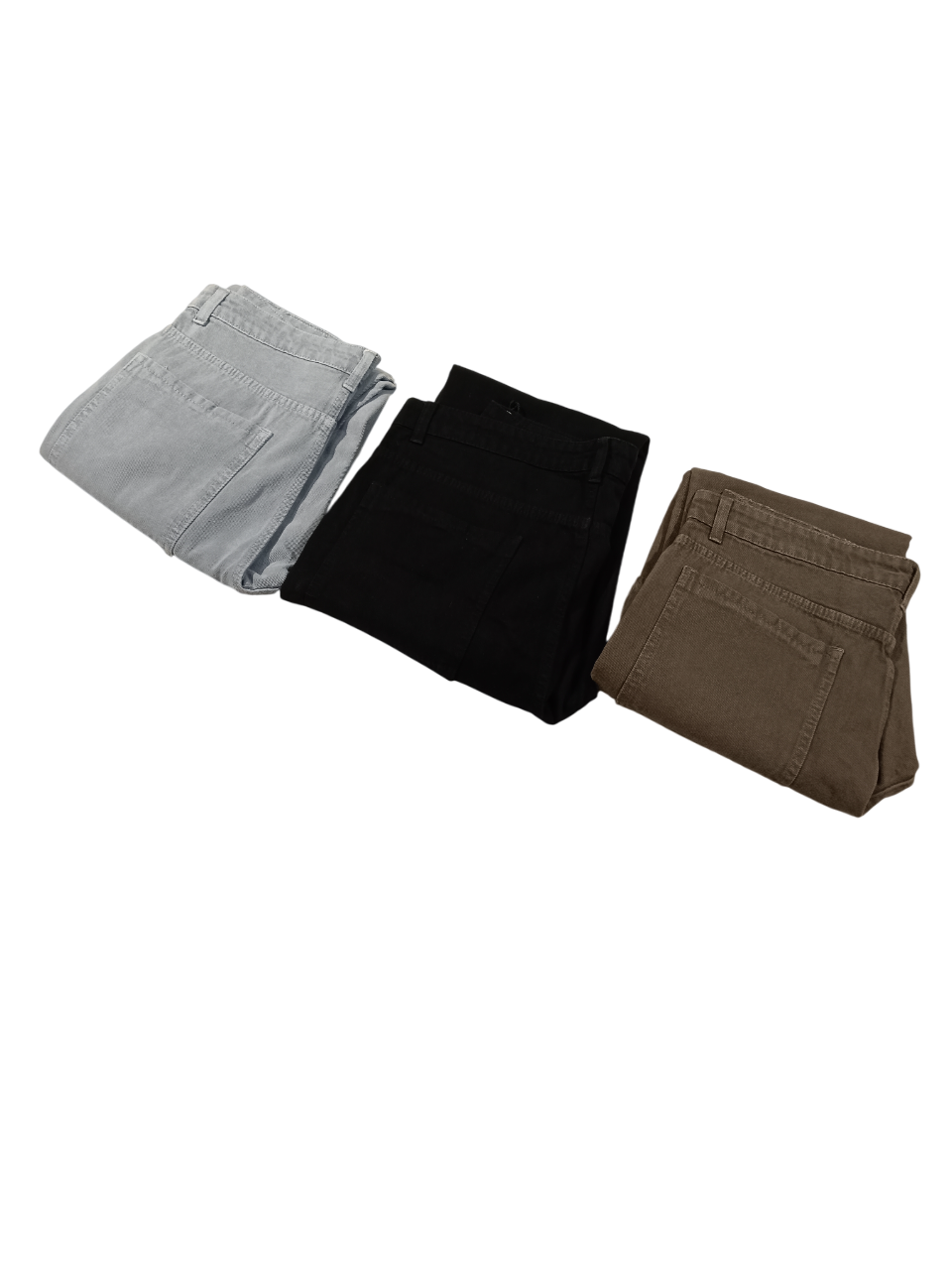 Girls’ Solid Cargo Fit Denim Pants – Available in Grey, Black & Brown D.901 Girls’ Solid Cargo Fit Denim Pants – Available in Grey, Black & Brown D.901