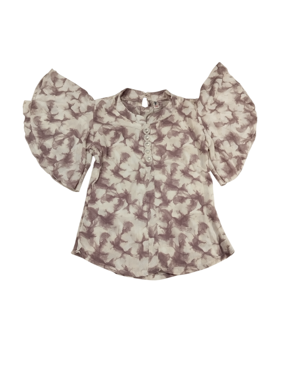 Girls’ Stylish Tie-Dye Bell Sleeve Top D.68.869G Girls’ Stylish Tie-Dye Bell Sleeve Top D.68.869G