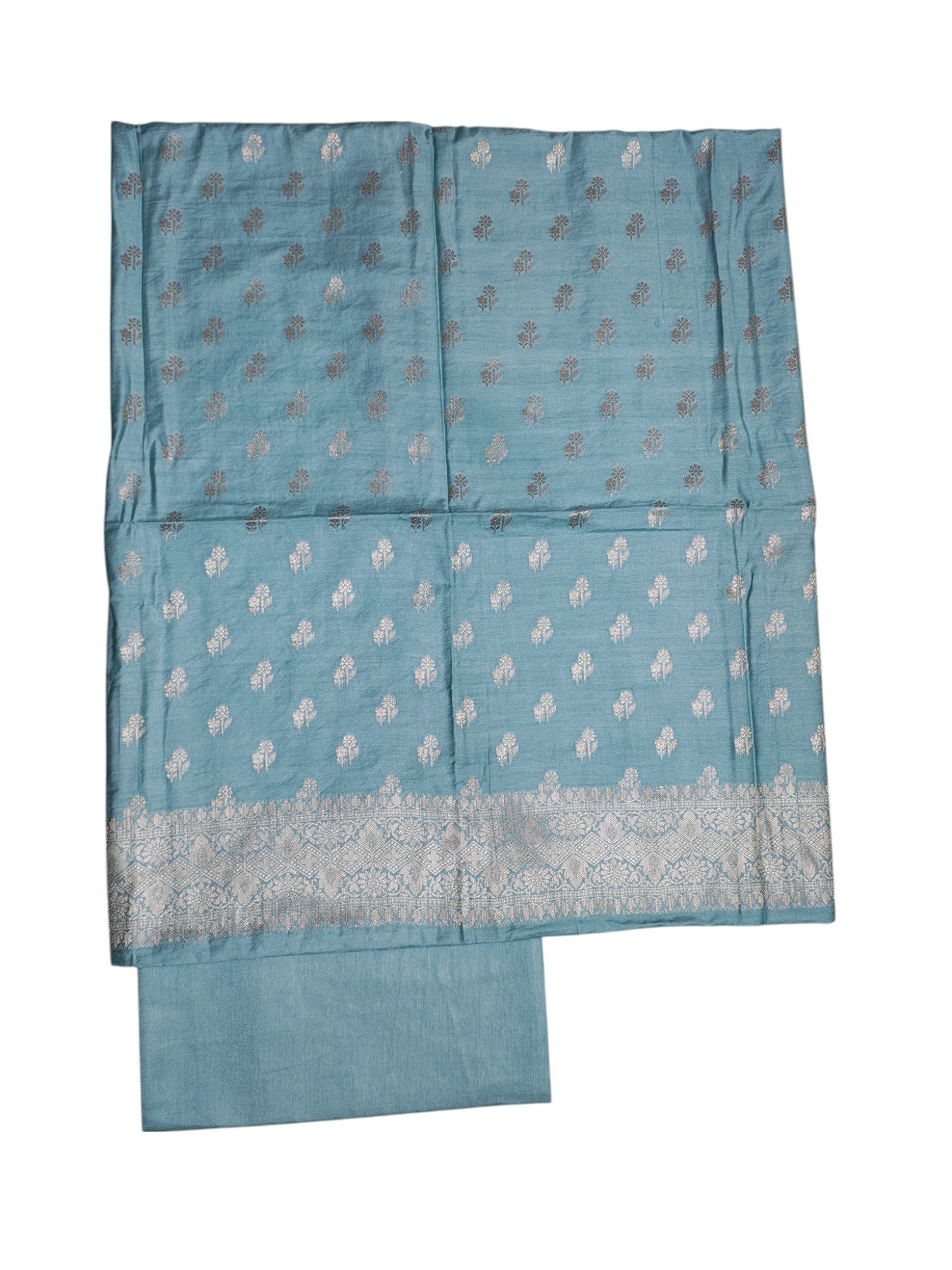 Firoza Banarasi Silk Dress Material for Women