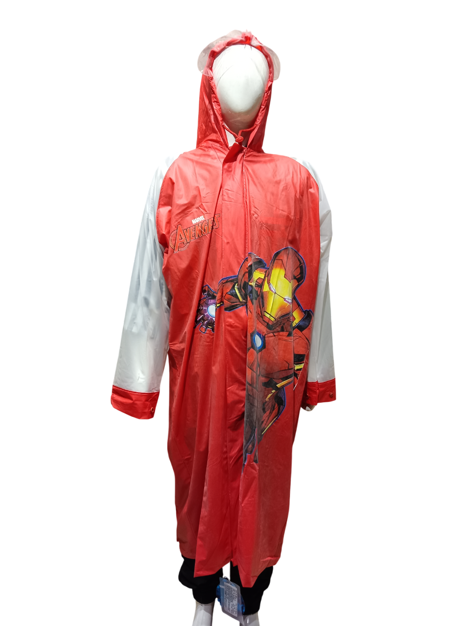 Kids Avengers Raincoat ā Iron Man Design D.4/18 Kids Avengers Raincoat ā Iron Man Design D.4/18