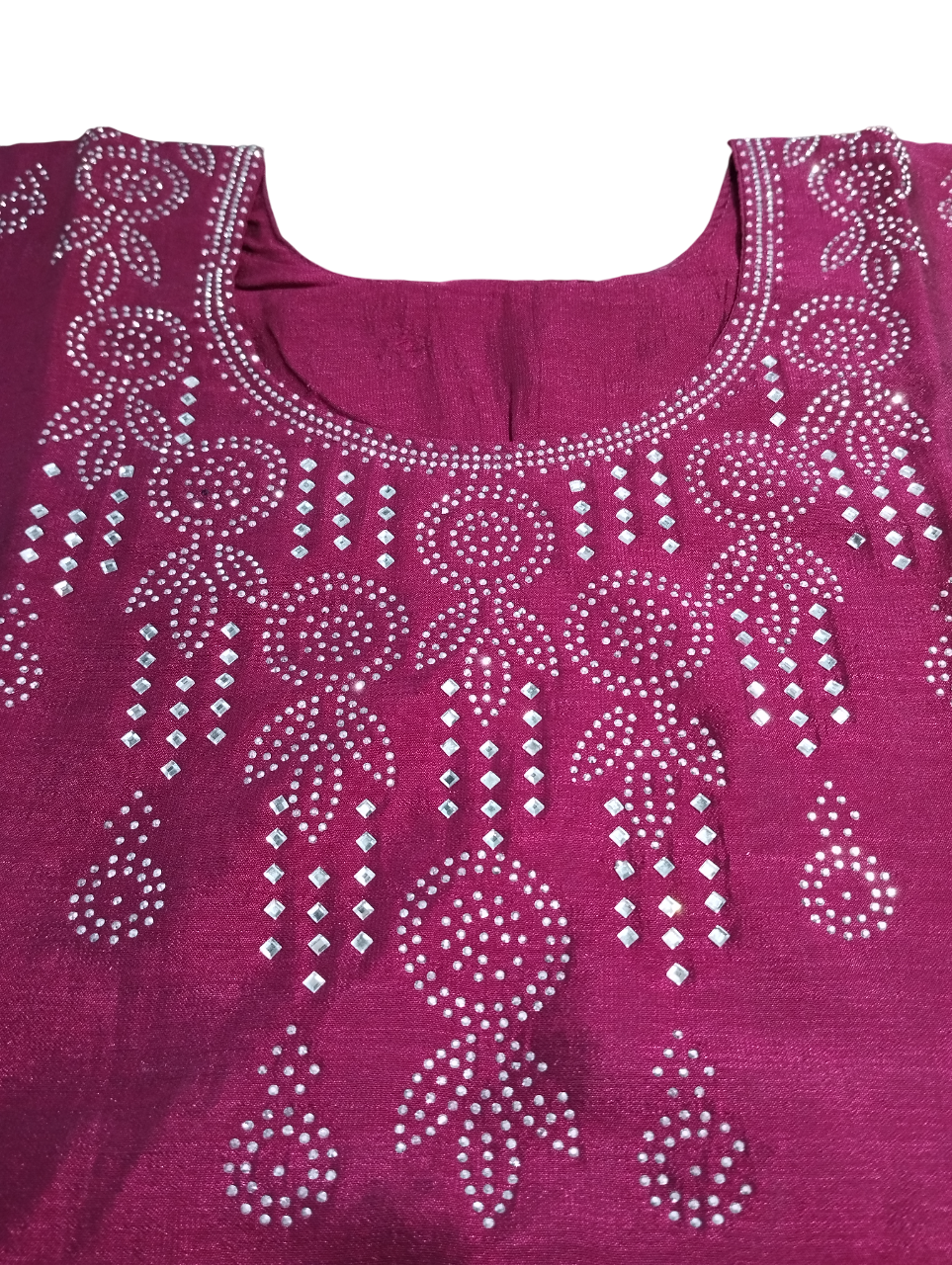 Designer Rayon Stone Work Long Kurti D.5668,5669 Designer Rayon Stone Work Long Kurti D.5668,5669