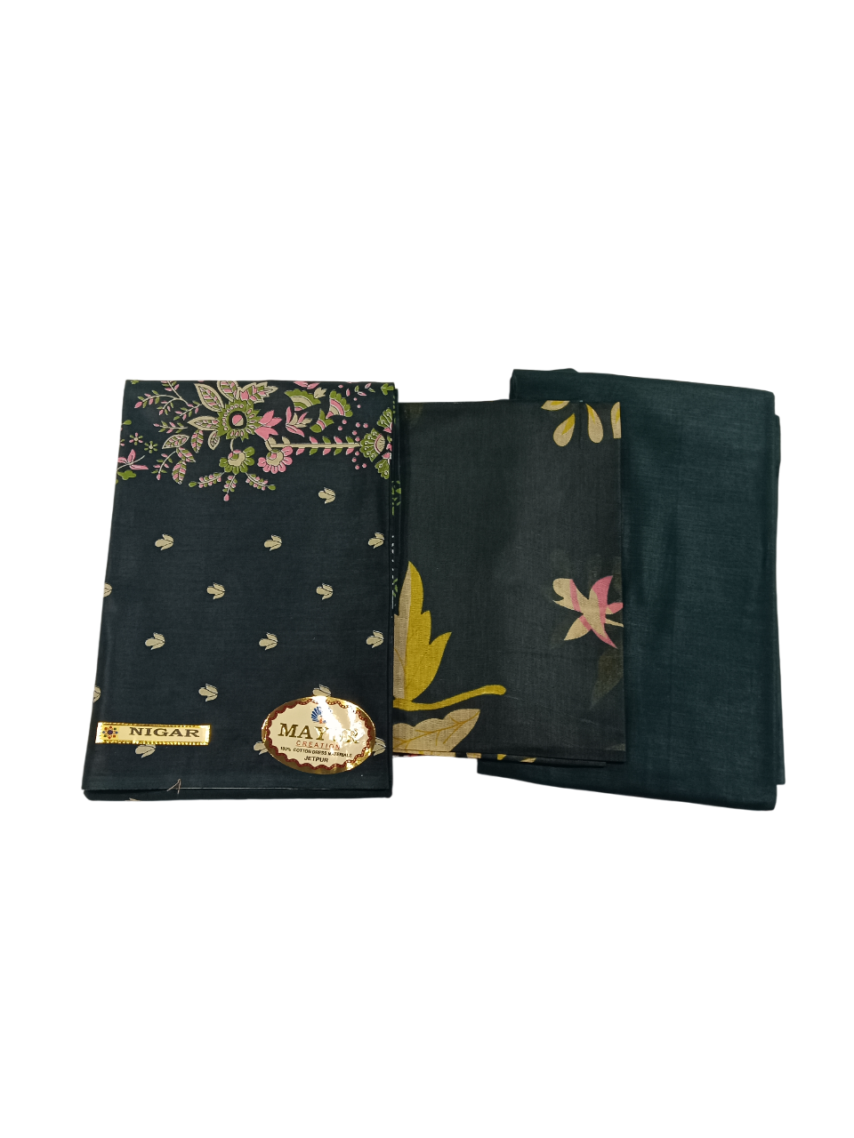 Printed Unstitched Dress Materials D.4.Nigar