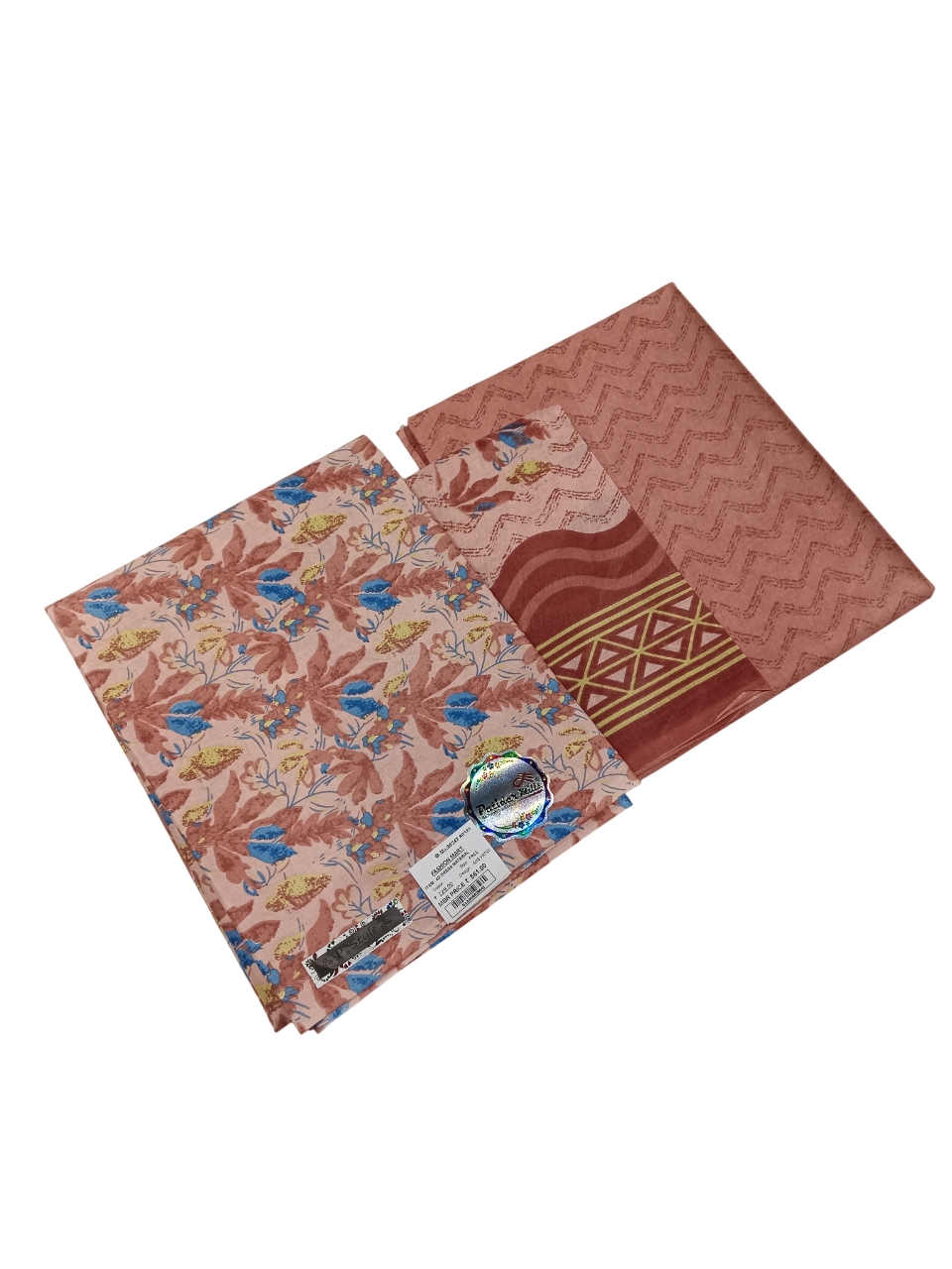 Women's Cotton Printed Dress Materials (Unstitched) D.6/16 Women's Cotton Printed Dress Materials (Unstitched) D.6/16