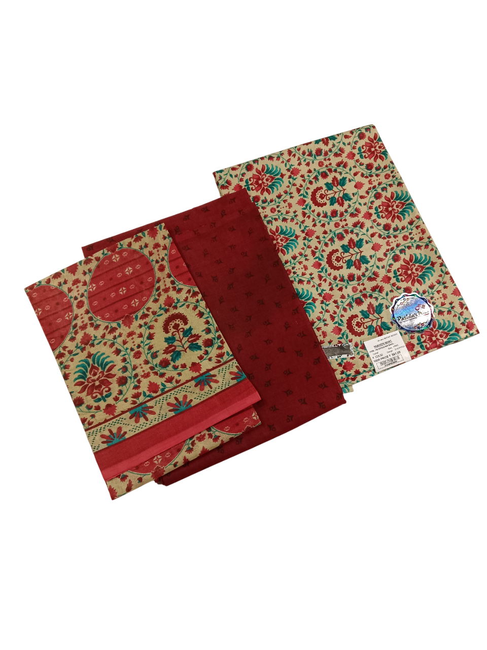 Women's Cotton Printed Dress Materials (Unstitched) D.6/16 Women's Cotton Printed Dress Materials (Unstitched) D.6/16