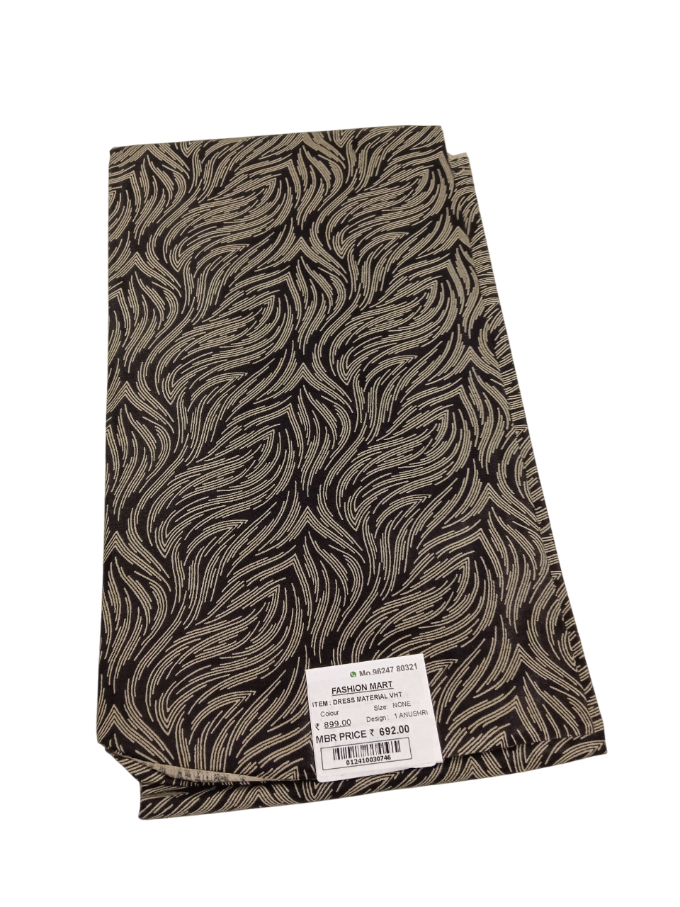 Unstitched Printed Dress Material Set  D.1 Anushri