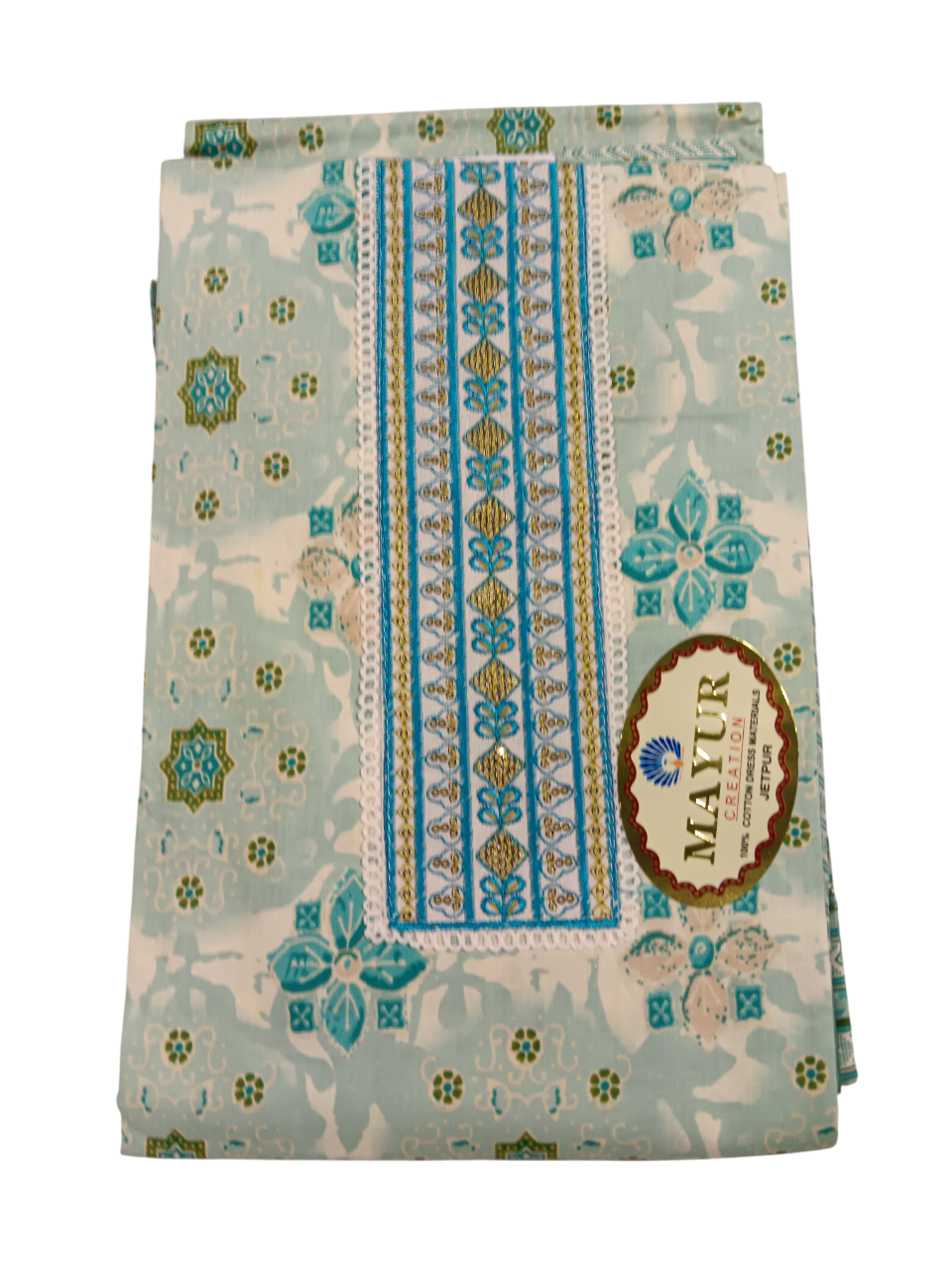 Unstitched Printed Dress Material Set  D.1 Anushri