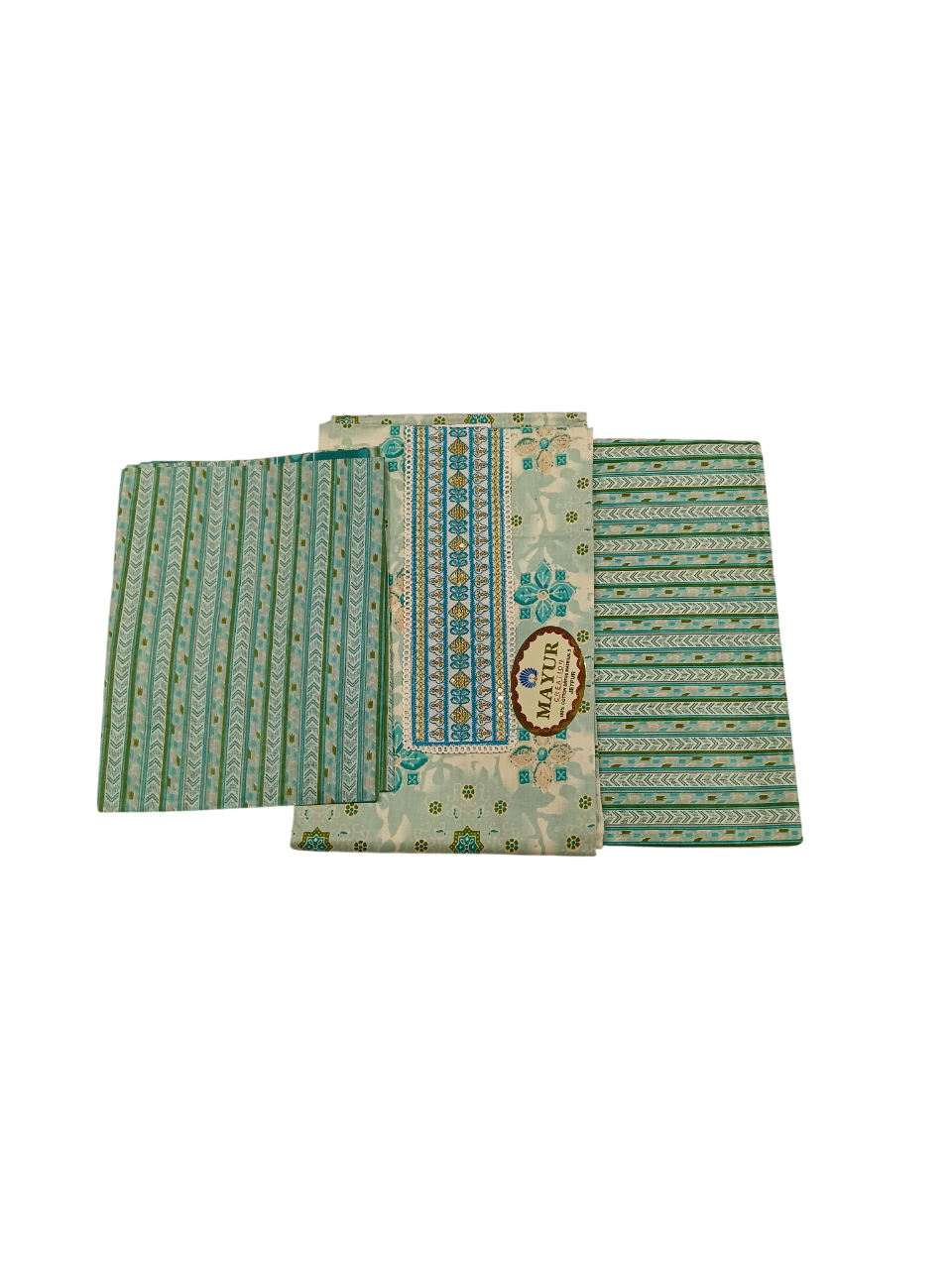 Unstitched Printed Dress Material Set  D.1 Anushri