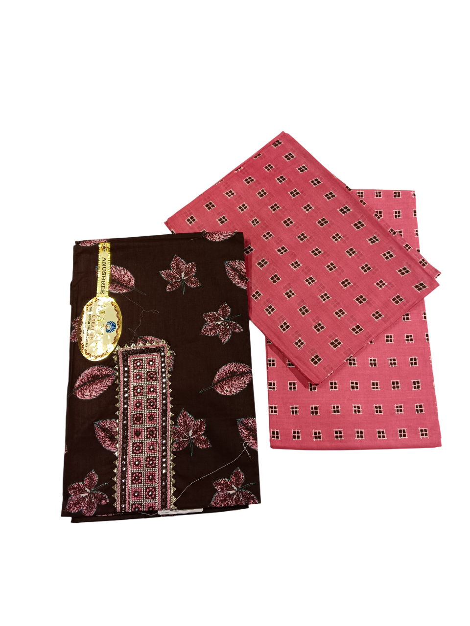 Unstitched Printed Dress Material Set  D.1 Anushri