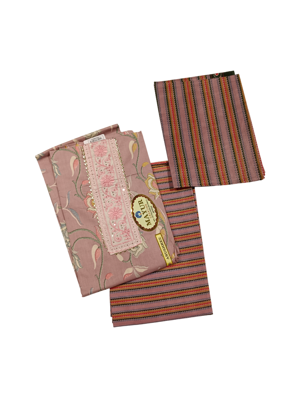 Unstitched Printed Dress Material Set  D.1 Anushri