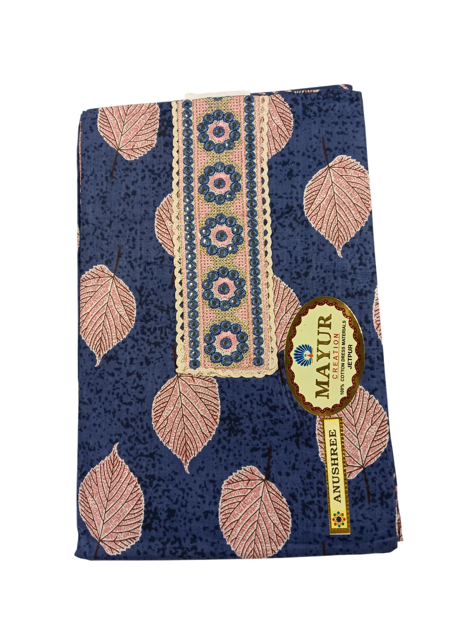 Unstitched Printed Dress Material Set  D.1 Anushri