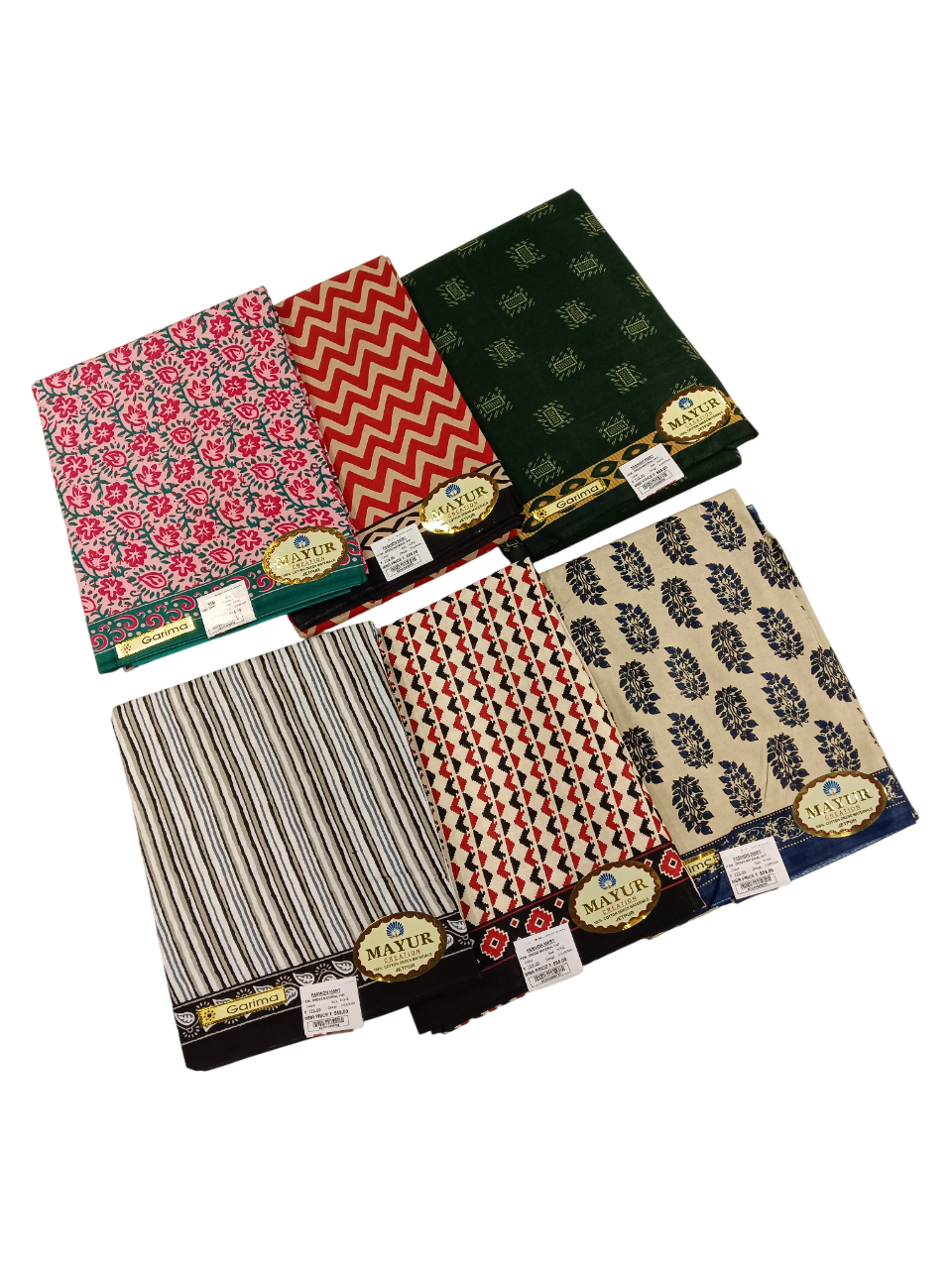 Cotton Printed Unstitched Dress Materials D.2.Garima Cotton Printed Unstitched Dress Materials D.2.Garima