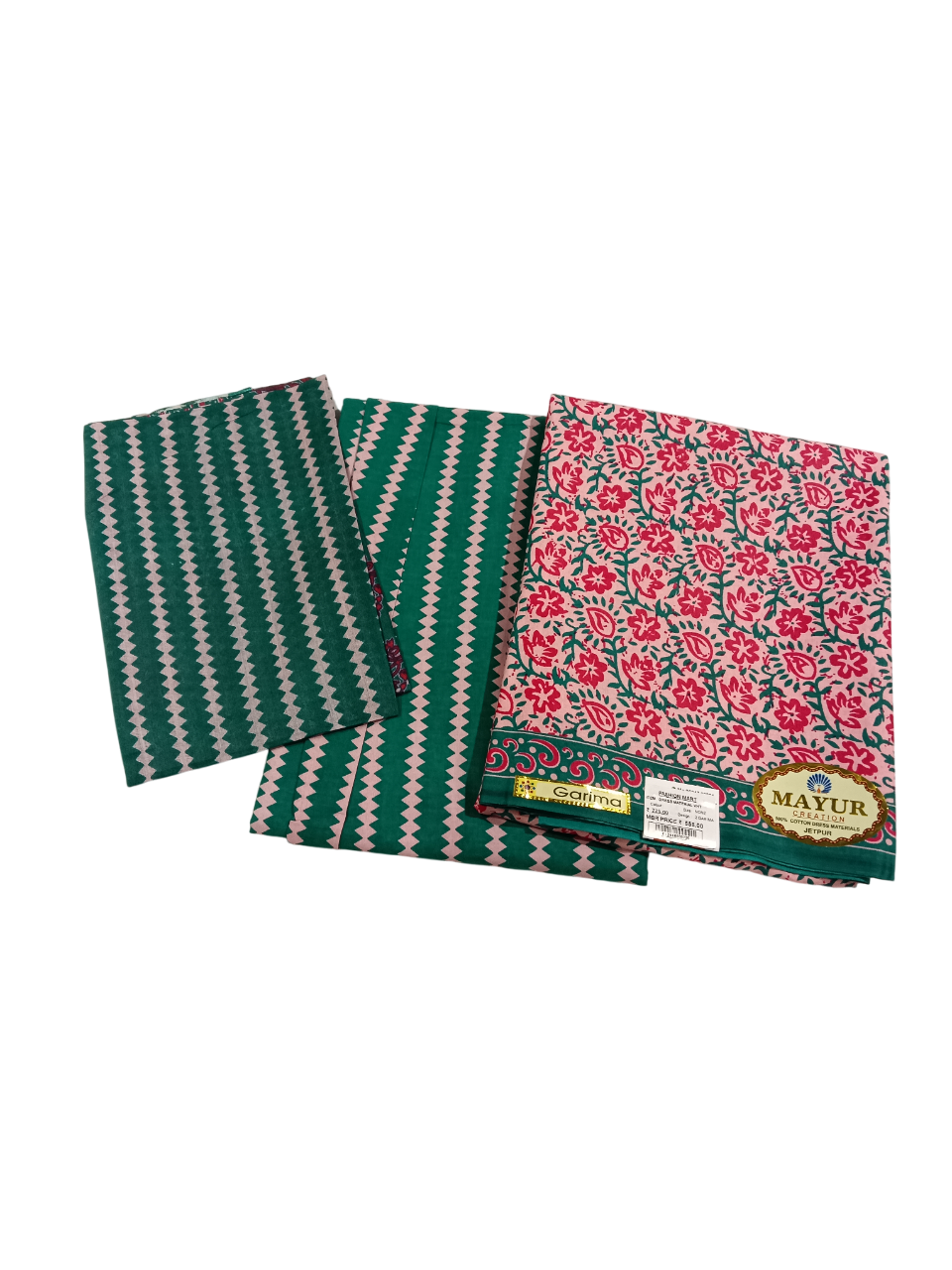Cotton Printed Unstitched Dress Materials D.2.Garima Cotton Printed Unstitched Dress Materials D.2.Garima