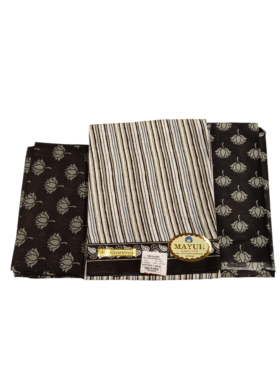 Cotton Printed Unstitched Dress Materials D.2.Garima Cotton Printed Unstitched Dress Materials D.2.Garima