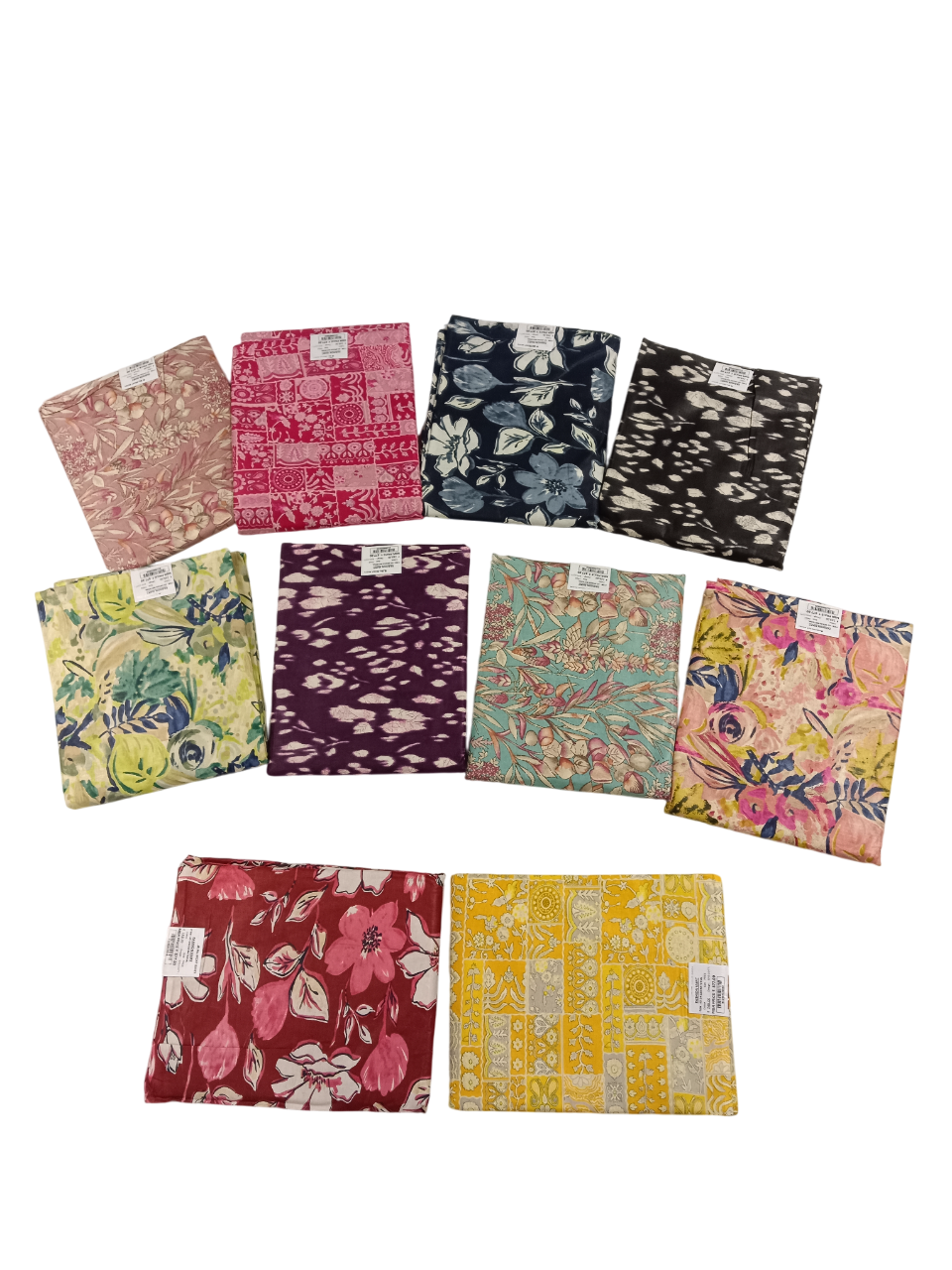 Printed Unstitched Dress Material D.4D 5/10 Printed Unstitched Dress Material D.4D 5/10