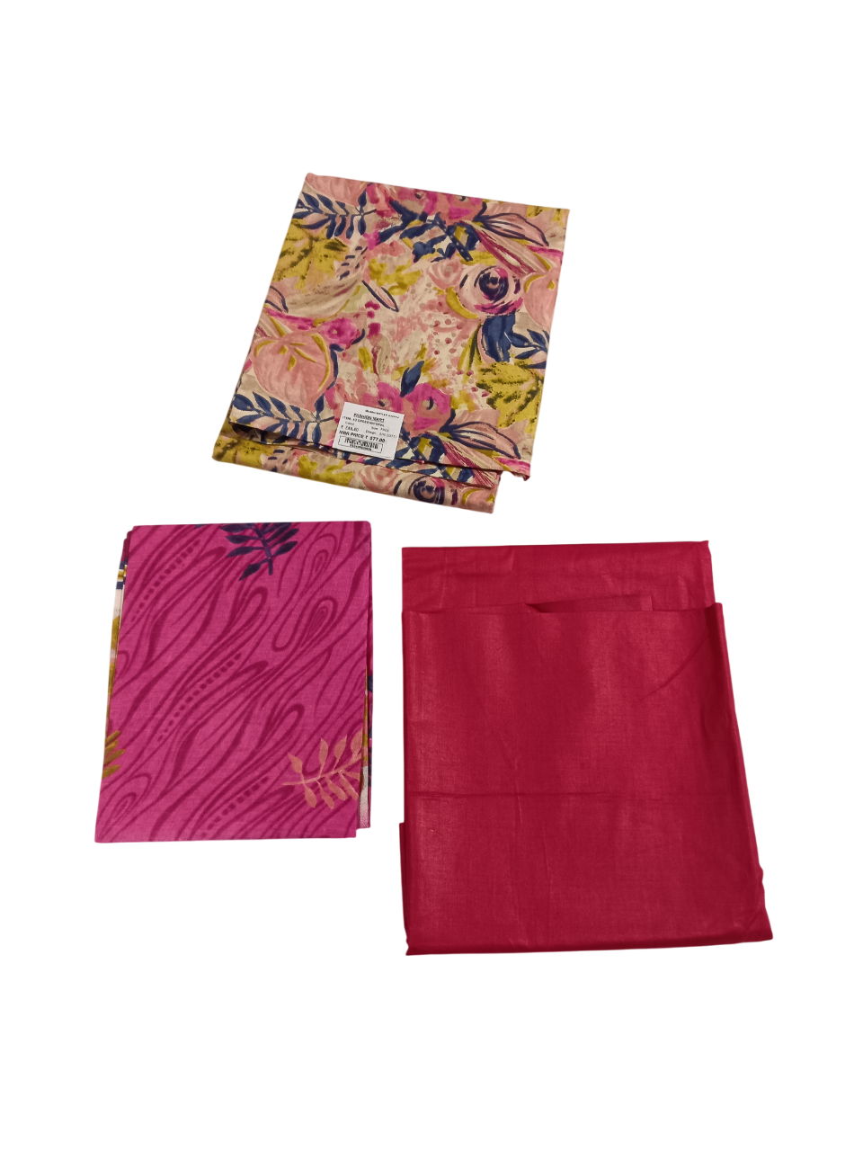 Printed Unstitched Dress Material D.4D 5/10 Printed Unstitched Dress Material D.4D 5/10