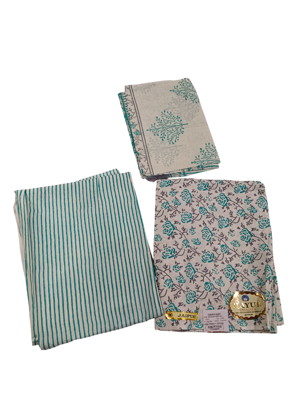 Jaipuri Cotton Printed Dress Materials – Unstitched D.3 jaipuri Jaipuri Cotton Printed Dress Materials – Unstitched D.3 jaipuri