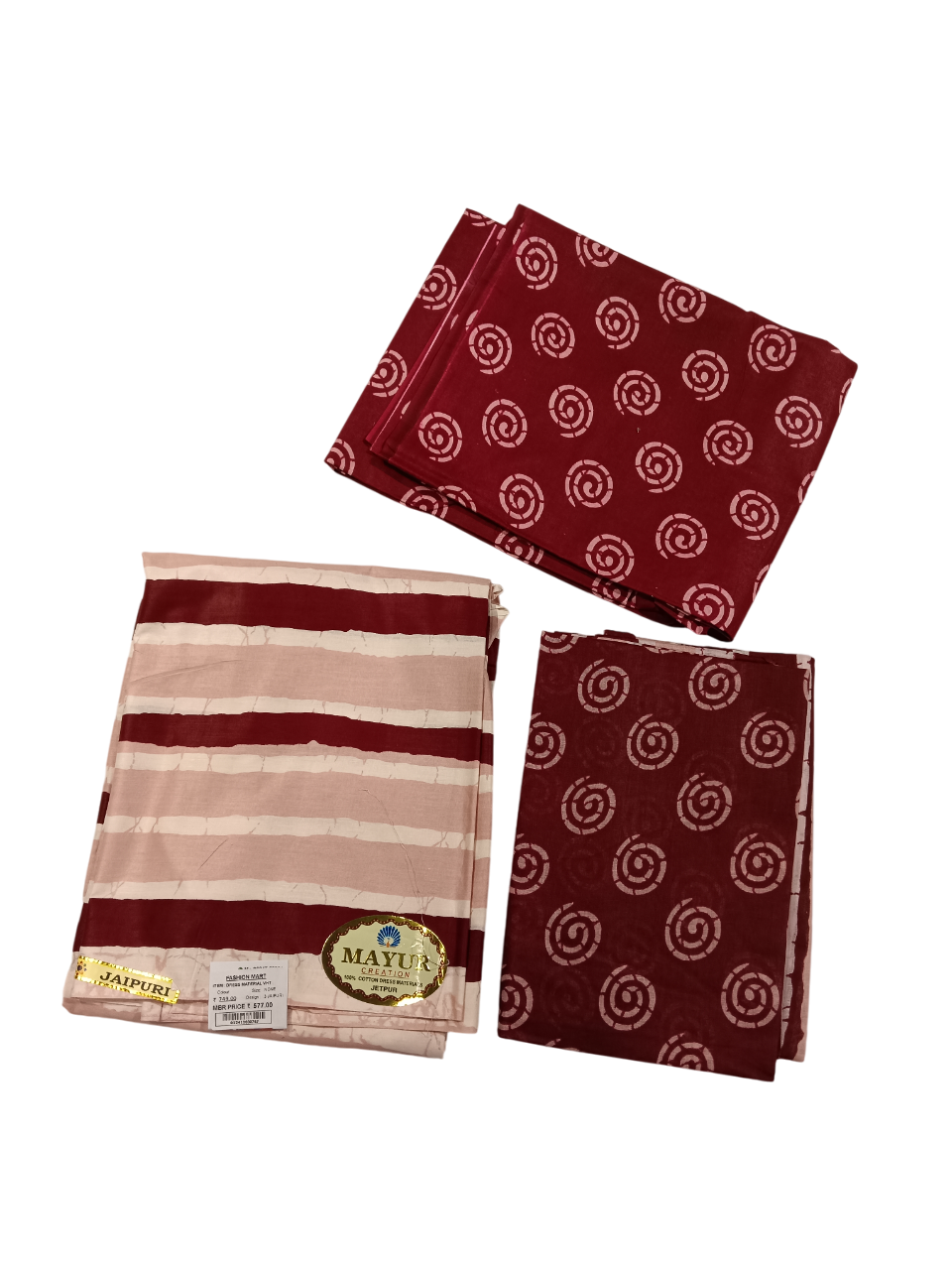 Jaipuri Cotton Printed Dress Materials – Unstitched D.3 jaipuri Jaipuri Cotton Printed Dress Materials – Unstitched D.3 jaipuri