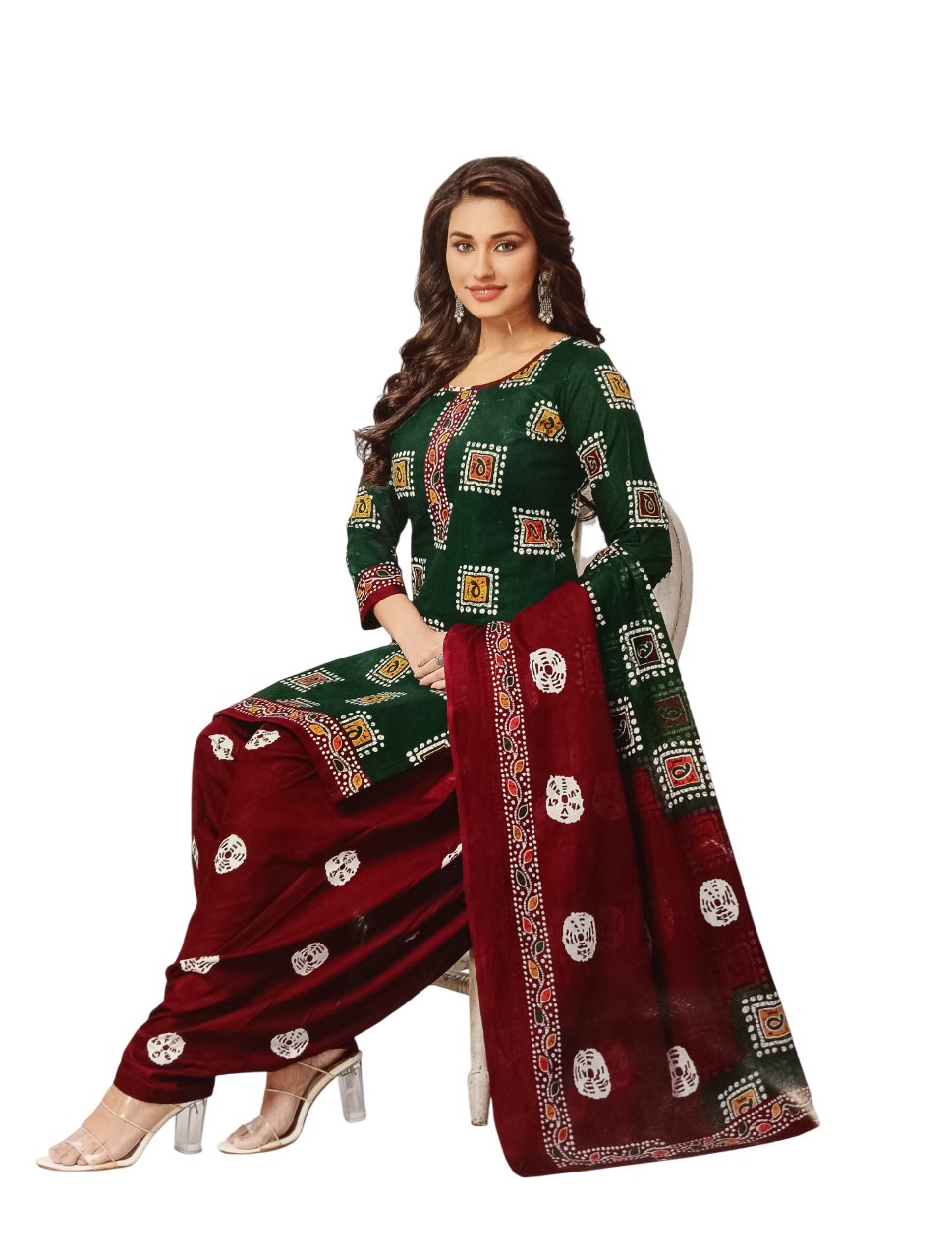 Traditional Batik Print Unstitched Dress Material D.7 Batik Traditional Batik Print Unstitched Dress Material D.7 Batik