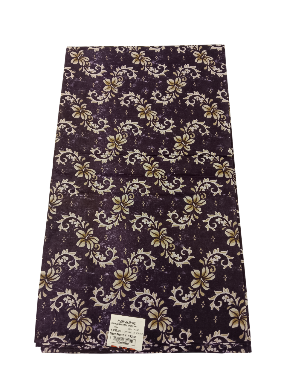 Unstitched Printed Dress Material D.10 Shriganesh Unstitched Printed Dress Material D.10 Shriganesh